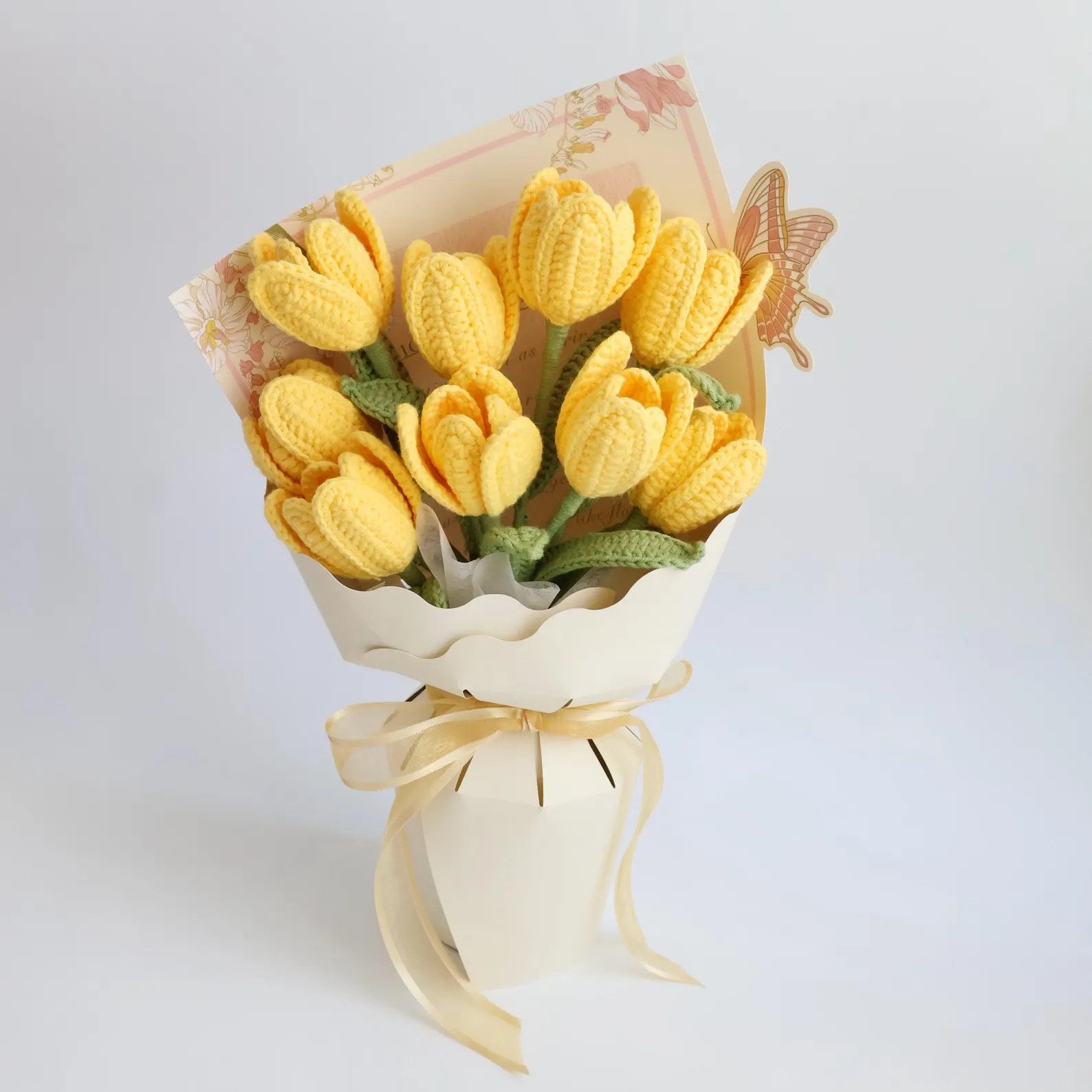 Großer gehäkelter Tulpenstrauß - JAMES ALFONSO