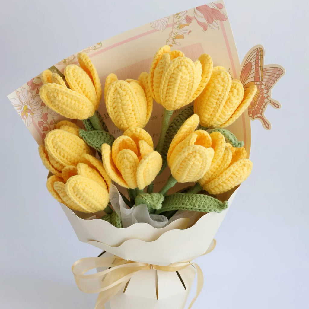 Großer gehäkelter Tulpenstrauß - JAMES ALFONSO