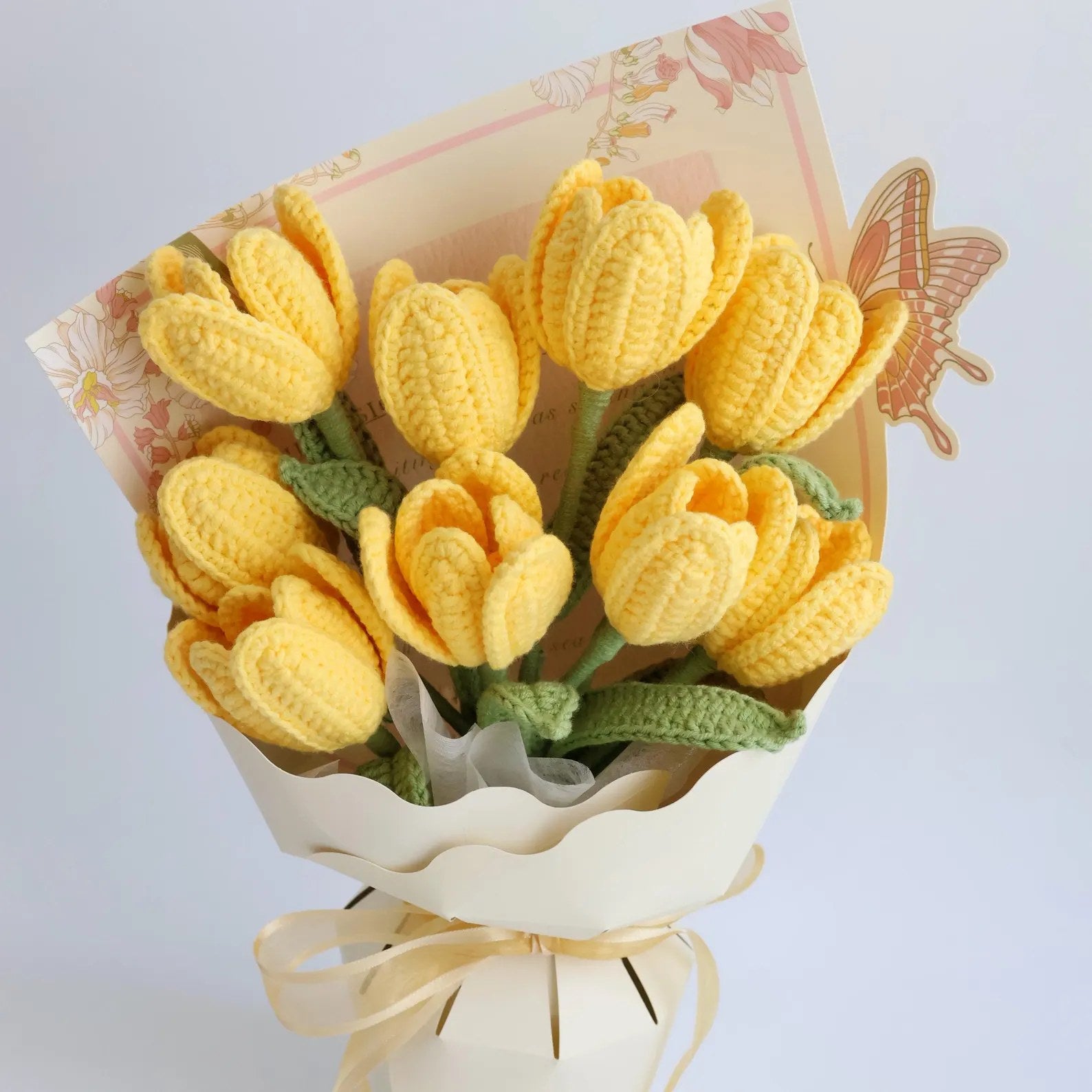 Großer gehäkelter Tulpenstrauß - JAMES ALFONSO