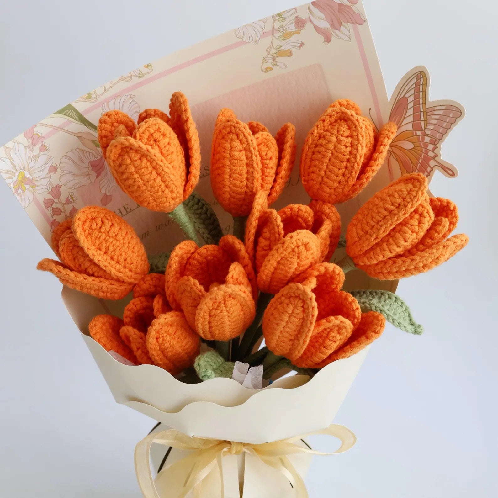 Großer gehäkelter Tulpenstrauß - JAMES ALFONSO